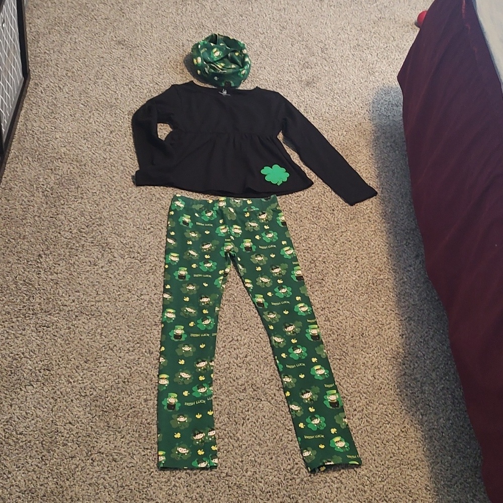Unique Baby St.Patrick Day Leprechaun Set
